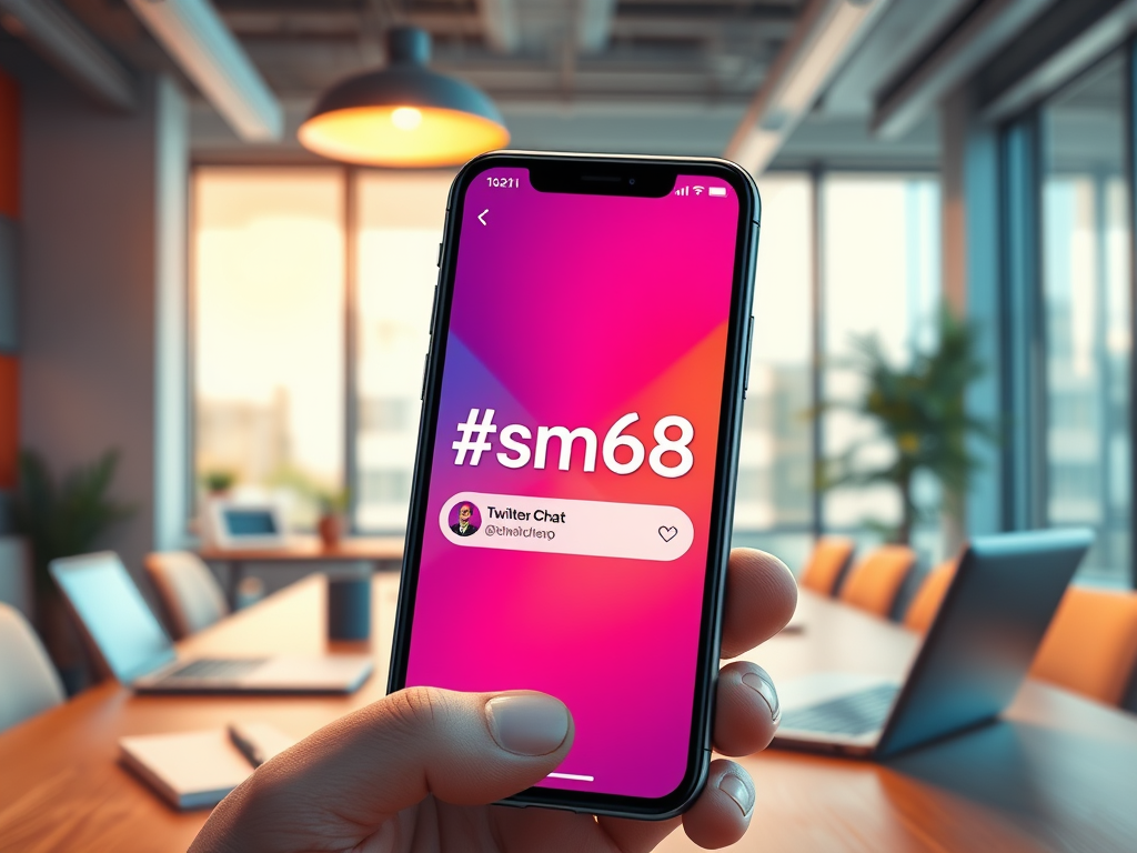 Hashtag Social Media Tweet Chat