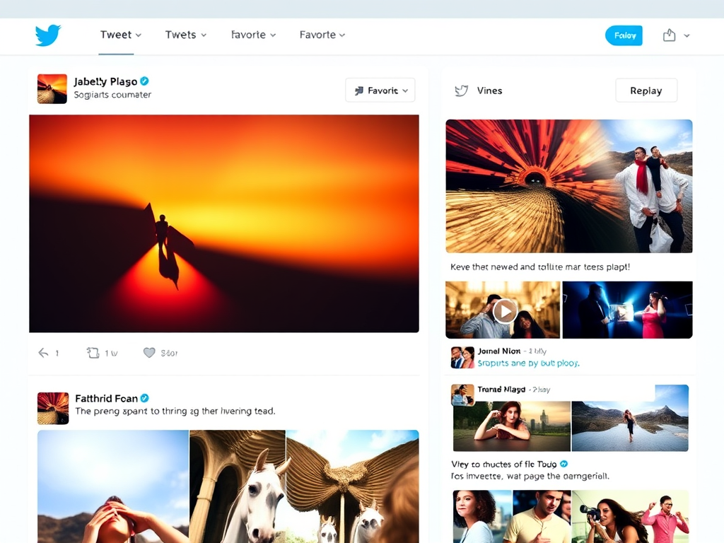 Visual Storytelling Twitter Style