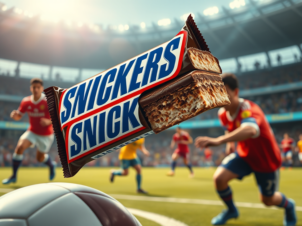 World Cup Real Time Marketing Win = Snickers