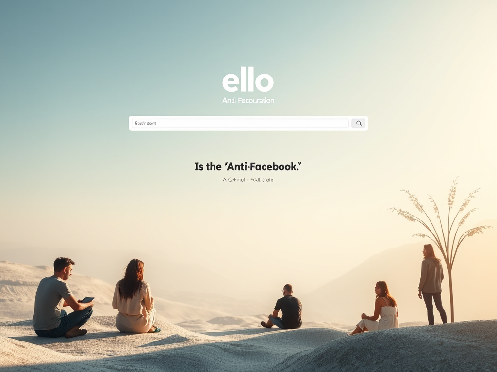 The Anti-Facebook? Meet Ello