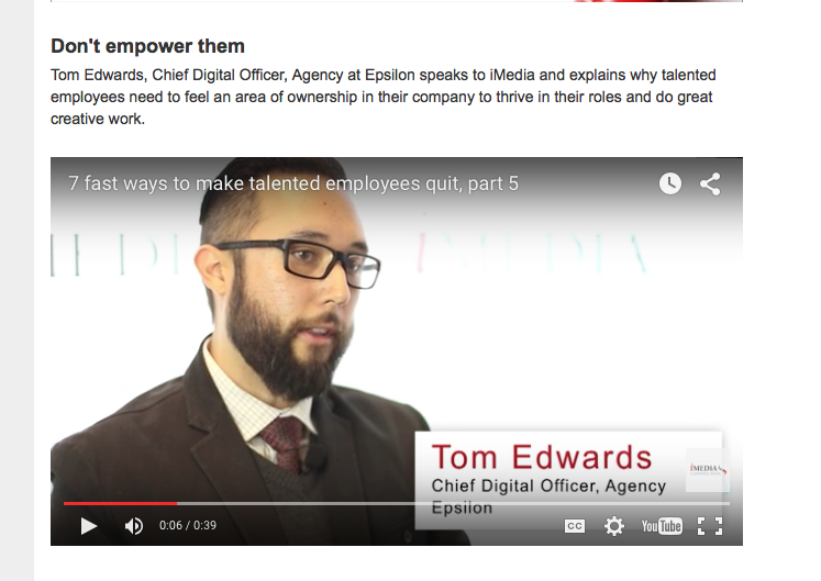 Retaining Talent & Empowering Employees