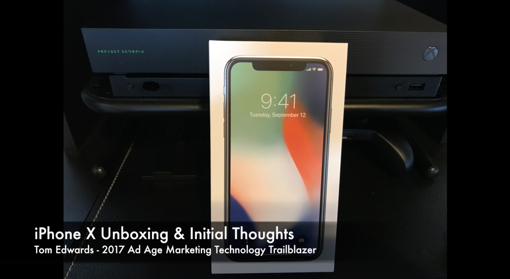 Apple iPhone X Unboxing & Initial Thoughts