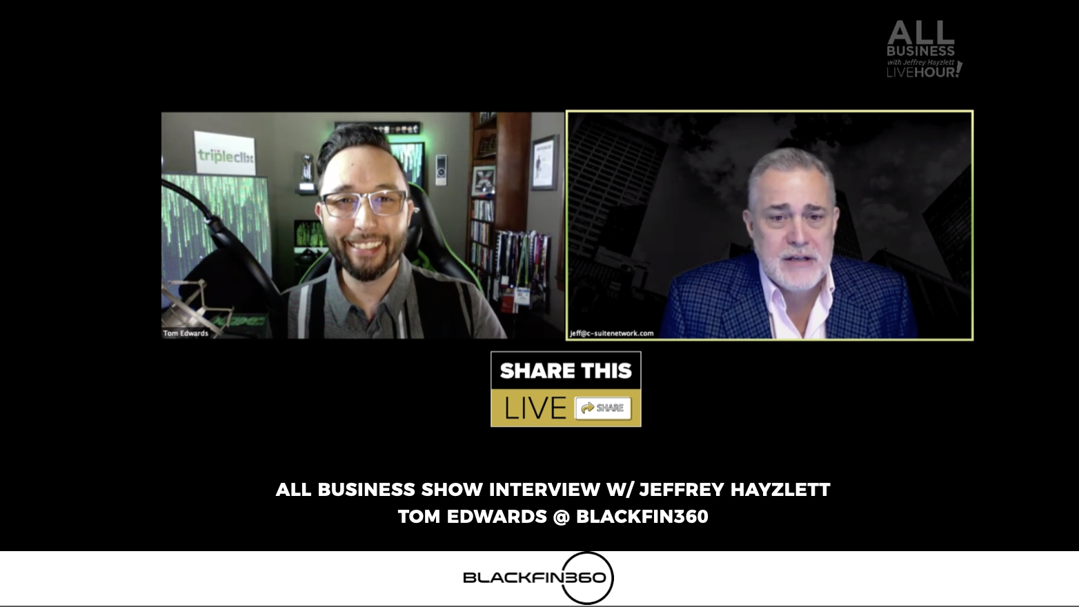 All Business Show Interview w/Jeffrey Hayzlett