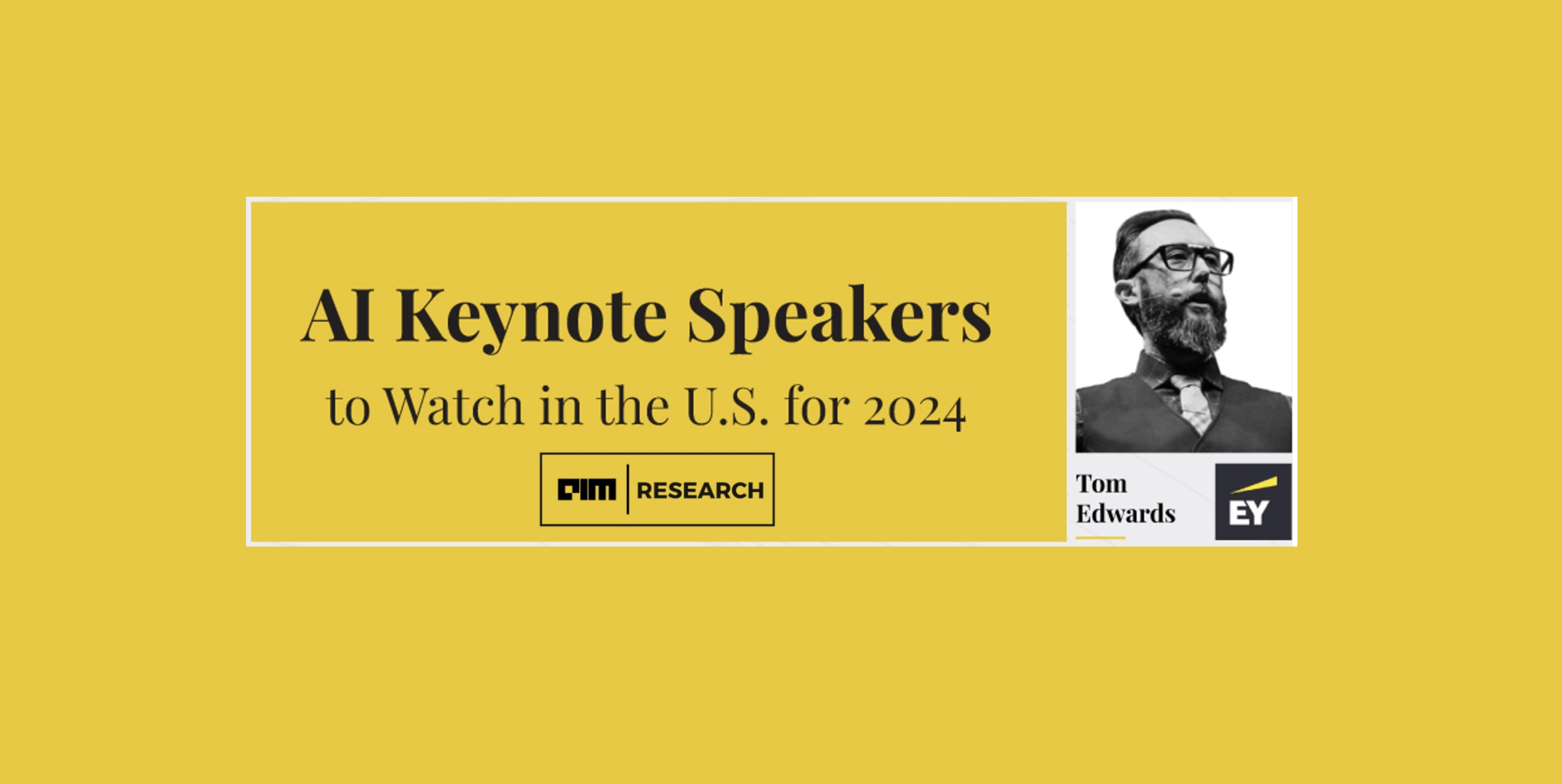 AI Keynote Speaker to Watch 2024